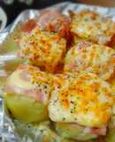 ＊じゃがいもとベーコンのグリル焼き＊