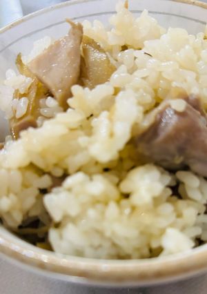 鶏肉とごぼうの甘辛混ぜご飯-レシピのメイン写真