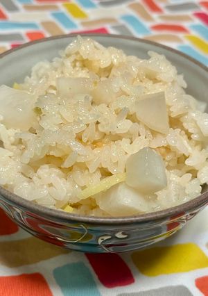 超簡単☆味噌風味の大根しょうがごはん♪♪-レシピのメイン写真