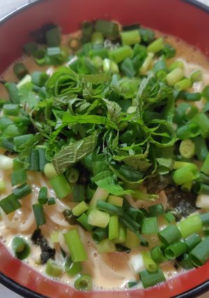 『きのう何食べた？』明太釜玉カルボそうめん-レシピのメイン写真