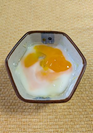 レンジで温野菜目玉焼き-レシピのメイン写真