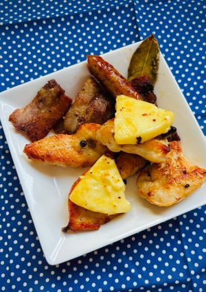 @豚バラの脂 DE ホールペッパーチキン-レシピのメイン写真