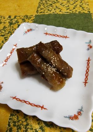 豚バラ肉と牛蒡の八幡巻き-レシピのメイン写真
