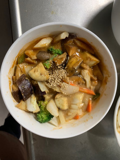 肉無チクワクリーミー梅トマト味野菜炒め-レシピのメイン写真