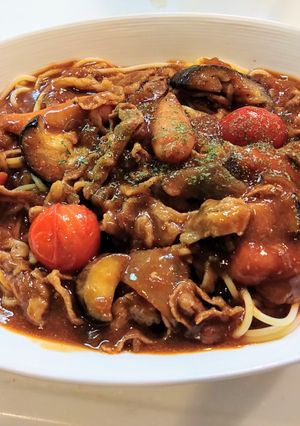 残ったビーフシチューで美味パスタ♡-レシピのメイン写真