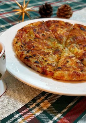 玉ねぎとベーコンチーズのポテトガレット-レシピのメイン写真