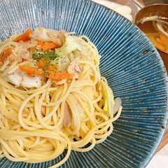 รูปของ ツナとキャベツの和風パスタ