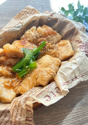 鶏むねユッケ丼-レシピのメイン写真