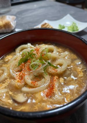 とろり具沢山🎵卵とじあんかけうどん-レシピのメイン写真