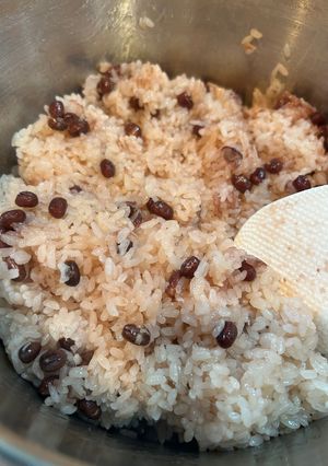 圧力鍋で赤飯-レシピのメイン写真