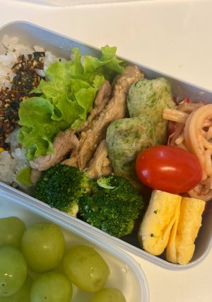 中学生女子お弁当　9/30-レシピのメイン写真
