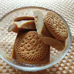 รูปของ 豆腐でヘルシー♪きな粉アイス！