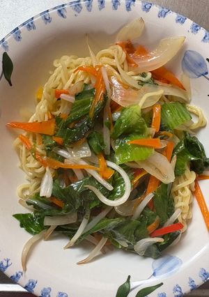 冷やし中華麺の餡掛け野菜塩焼きそば-レシピのメイン写真