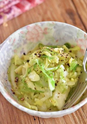 春キャベツの塩だれサラダ【作り置き】-レシピのメイン写真