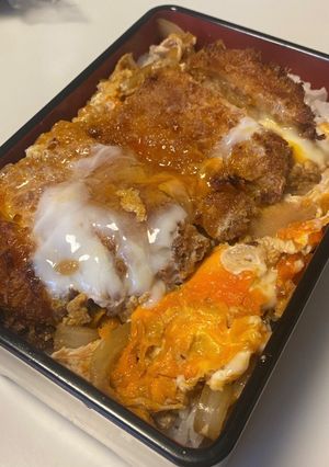 お惣菜でもサクサクカツ丼-レシピのメイン写真