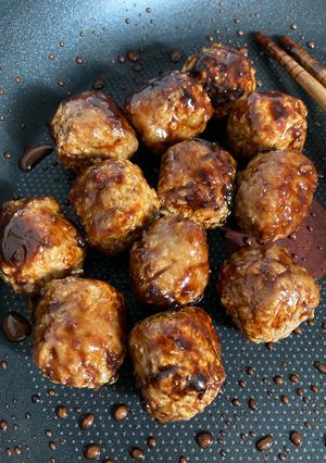 冷凍肉団子で照り焼きミートボール-レシピのメイン写真