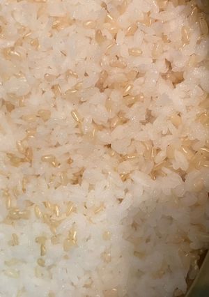 お米と玄米の土鍋炊き-レシピのメイン写真