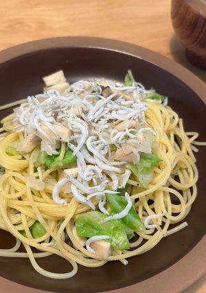 しらすとキャベツのオイルパスタ-レシピのメイン写真