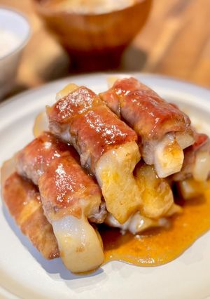 長芋とお餅の肉巻き-レシピのメイン写真
