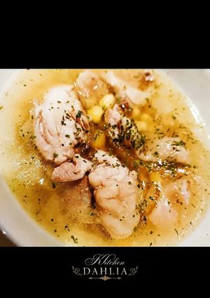【爆速ポトフ風🇫🇷】境界線スープ🌽温活にも◎！-レシピのメイン写真