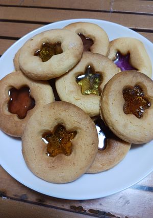 ちょっと大きめ　ステンドグラスクッキー☆-レシピのメイン写真