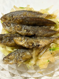 豆アジの甘酢漬け-レシピのメイン写真