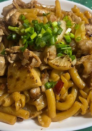豚バラマカロニ大根-レシピのメイン写真