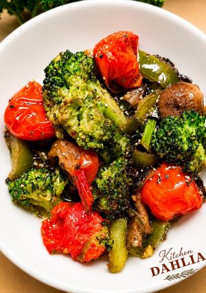 🇪🇸ブロ🥦アヒージョ風🧄野菜との我が闘争！-レシピのメイン写真