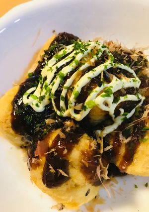 一口がんものタコ焼き風-レシピのメイン写真