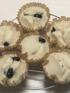黒豆の牛乳蒸しパン-レシピのメイン写真