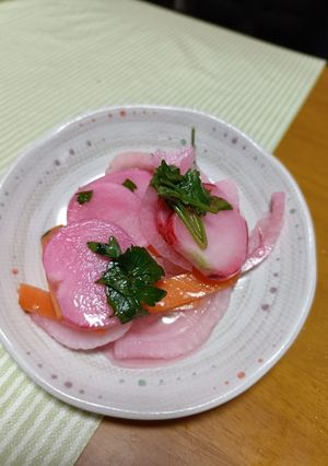 春野菜の酢の物-レシピのメイン写真