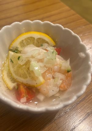 海老とホタテのレモンマリネ-レシピのメイン写真