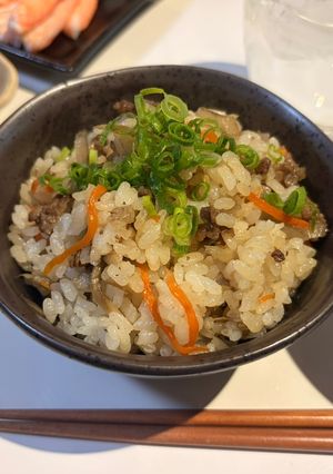 牛ごぼうご飯-レシピのメイン写真