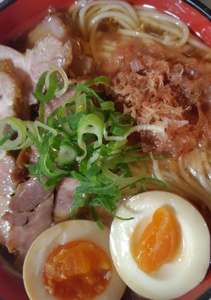 醤油ラーメンならぬ醤油そうめん！-レシピのメイン写真