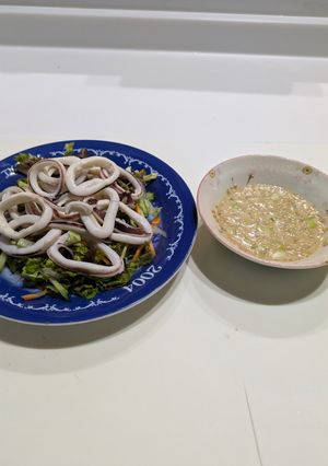ボイルイカに合う黄金比ドレッシング-レシピのメイン写真