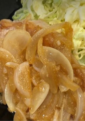 ポークソテー 塩麹玉ねぎソース-レシピのメイン写真