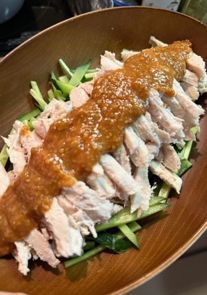 鶏むね肉でバンバンジー-レシピのメイン写真