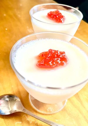 レンジで簡単フルフル柔らかミルクプリン♪-レシピのメイン写真
