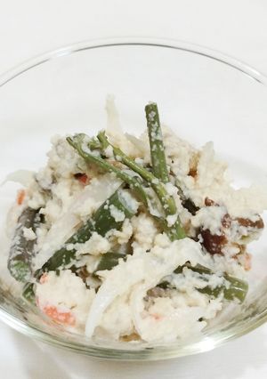 うちの味☆山菜を手軽に♪コク旨おから和え-レシピのメイン写真