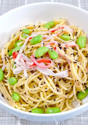 和風あっさり赤しそパスタ♪-レシピのメイン写真