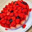 絶品!ムースとゼリーの二層ケーキ🍓