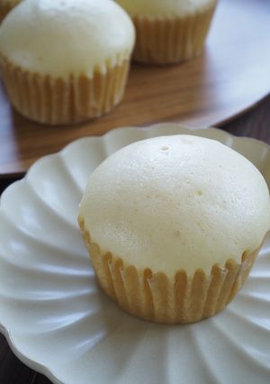 蒸し器不要!混ぜるだけの簡単蒸しパン-レシピのメイン写真
