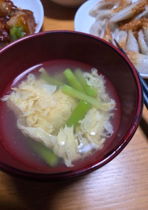 アスパラのたまごスープ-レシピのメイン写真
