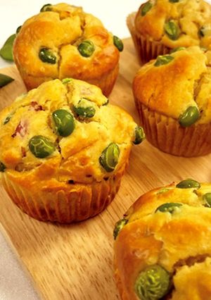 枝豆とベーコンの「和風」ケークサレ-レシピのメイン写真