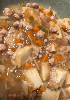厚揚げで作る☆和風麻婆豆腐-レシピのメイン写真