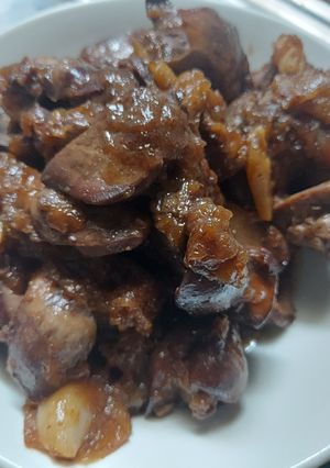鶏レバー甘辛煮-レシピのメイン写真