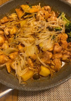 フライパンでチーズタッカルビ-レシピのメイン写真