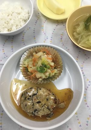 ひじきハンバーグ-レシピのメイン写真