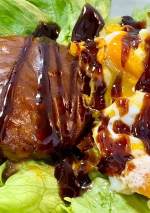 ロコモコ風丼-レシピのメイン写真