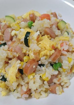 ズッキーニの炒飯-レシピのメイン写真